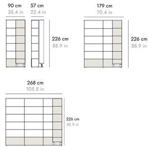 Estantería Literatura Open Punt