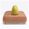 Pouf Buddy Oasi con respaldo Pedrali