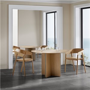 Mesa circular Stockholm madera Punt