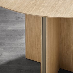 Mesa circular Stockholm madera Punt