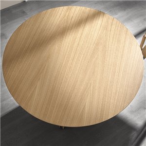 Mesa circular Stockholm madera Punt