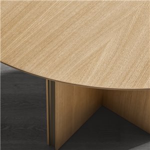 Mesa circular Stockholm madera Punt