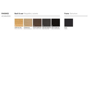 Silla asiento tapizado Pecan PCN101 Punt