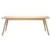 Mesa Aise oval fija madera Treku