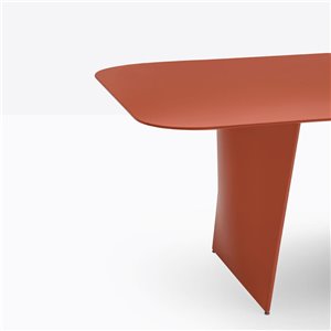 Mesa Rizz rectangular Pedrali