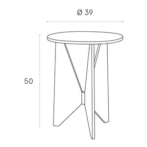 Mesa auxiliar Hiru Treku
