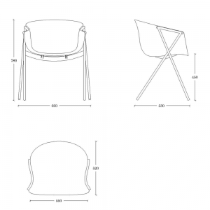 Silla Bai outdoor Ondarreta