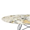Mesa Glossy mármol ovalada Kartell