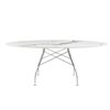 Mesa Glossy mármol ovalada Kartell