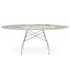 Mesa Glossy mármol ovalada Kartell