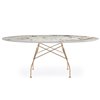 Mesa Glossy mármol ovalada Kartell