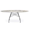 Mesa Glossy mármol ovalada Kartell