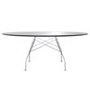 Mesa Glossy ovalada Kartell