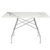 Mesa Glossy mármol cuadrada Kartell