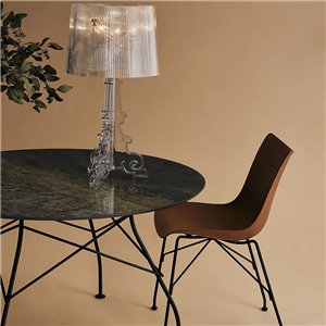 Mesa Glossy Outdoor redonda Kartell