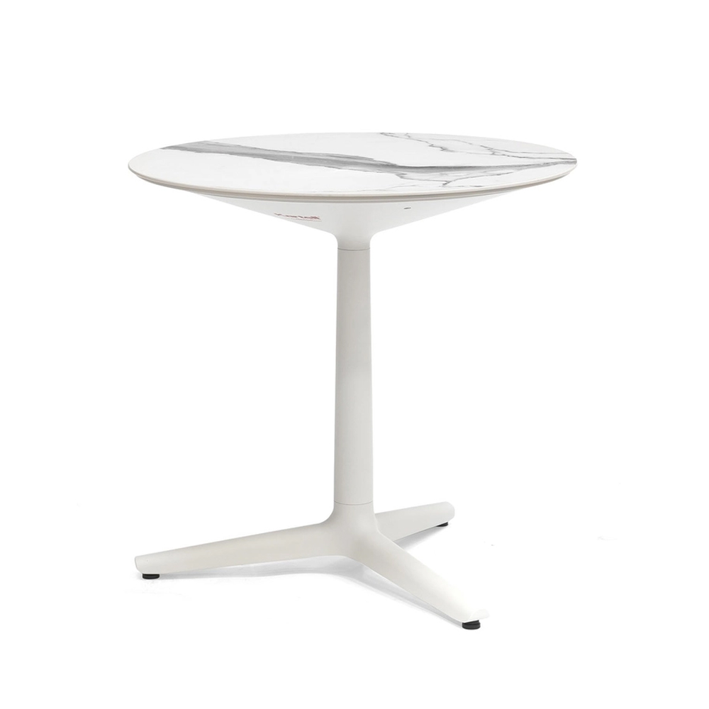 Mesa Multiplo redonda con radios Kartell