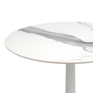 Mesa Multiplo redonda con radios Kartell