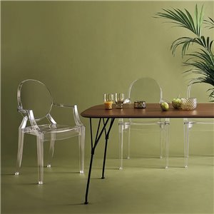 Mesa Viscount of Wood rectangular Kartell