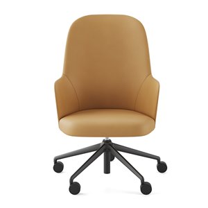 Sillón Aleta Executive con ruedas Viccarbe