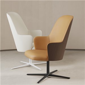 Sillón Aleta Executive giratoria Viccarbe