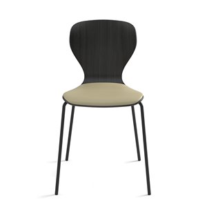 Silla Ears base cuatro patas metal Viccarbe