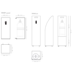 Soporte extintores Faya Systemtronic