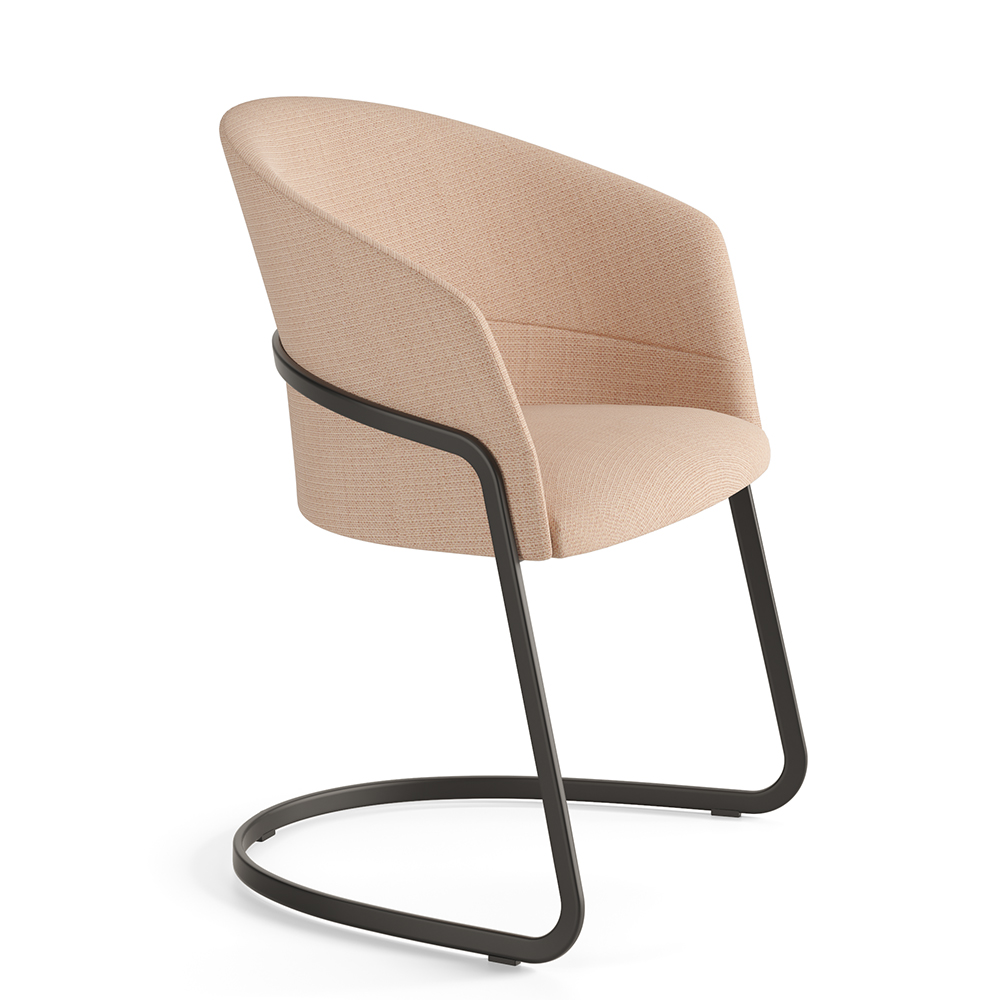 Sillón Copa base cantilever Viccarbe