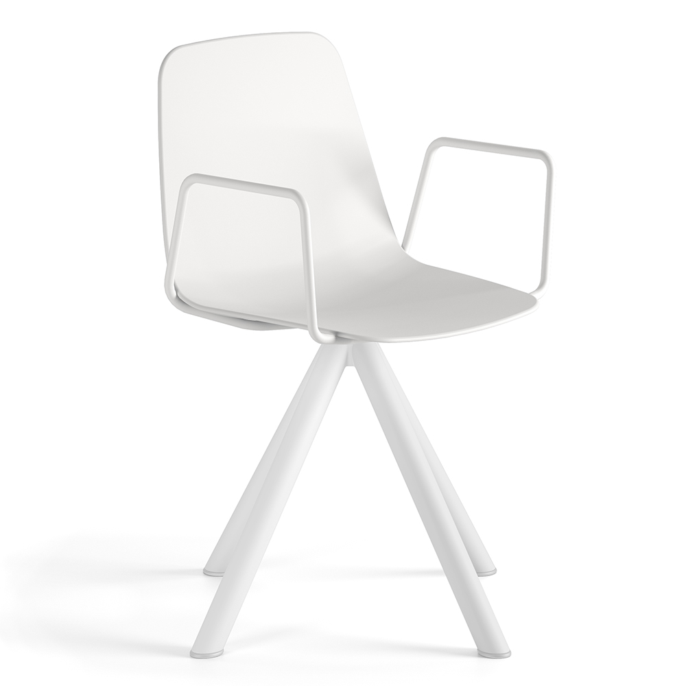 Sillón Maarten base giratoria Viccarbe