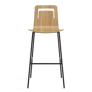 Taburete Klip cuatro patas metal Viccarbe