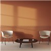 Butaca Funda Lounge base cuatro patas Viccarbe