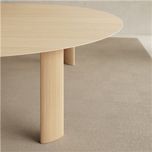 Mesa Fuste ovalada Viccarbe