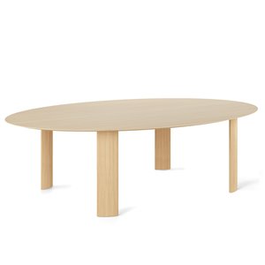 Mesa Fuste ovalada Viccarbe