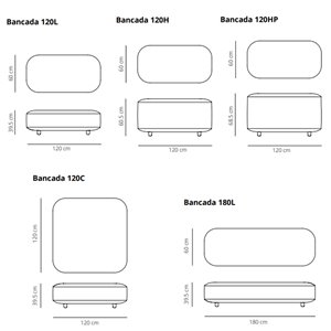 Bancada Common Viccarbe