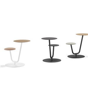 Mesa Solar tapizada Viccarbe