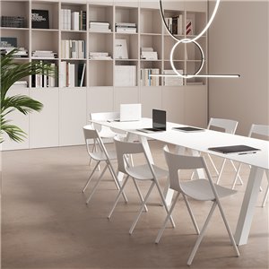 Mesa Trestle doble/triple Viccarbe