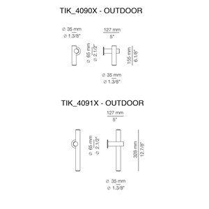 Aplique Tik Outdoor Estiluz