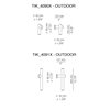 Aplique Tik Outdoor Estiluz