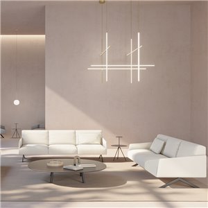 Mesa auxiliar Maarten redonda Viccarbe