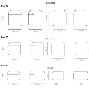 Pouf Season Outdoor Viccarbe