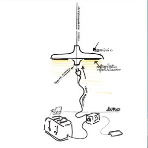 Lámpara suspensión Avro Junior Martinelli Luce