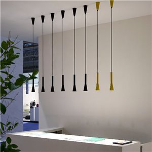 Lámpara suspensión Colibrì Martinelli Luce