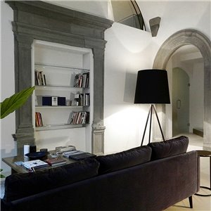 Lámpara pie Eva grande Martinelli Luce