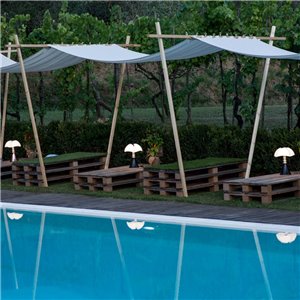 Lámpara sobremesa Minipipistrello Martinelli Luce