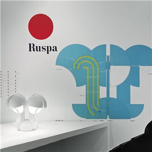 Lámpara sobremesa Ruspa 4 Martinelli Luce