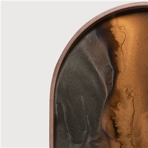 Bandeja Organic Bronze Oblong Ethnicraft