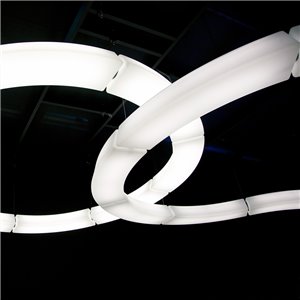 Lámpara suspensión Circular Pol Xxl Martinelli Luce