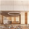 Lámpara suspensión Circular Slim Martinelli Luce
