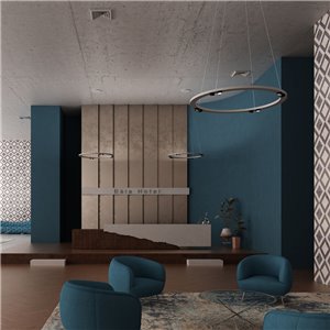 Lámpara suspensión Circular Slim Martinelli Luce