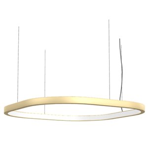 Lámpara suspensión Loop cuadrada Martinelli Luce