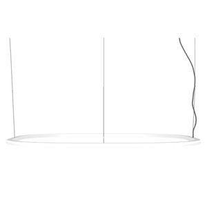 Lámpara suspensión Loop rectangular Martinelli Luce